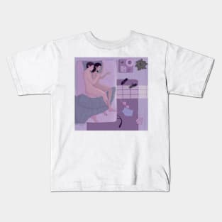 Curled Up Kids T-Shirt